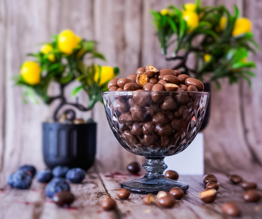 Arahide în Ciocolată cu Lapte (drajeuri)