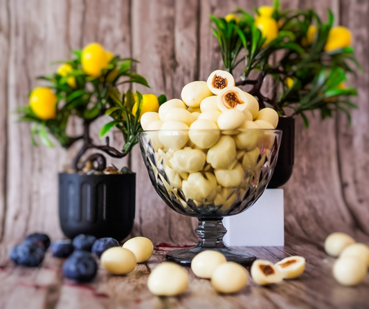 Smochine în Ciocolată Albă (drajeuri)