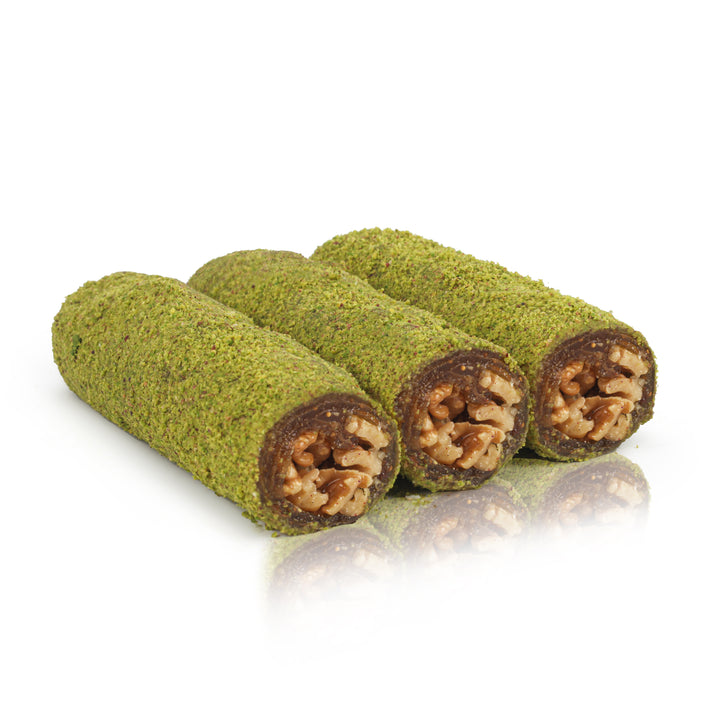 Rahat Turcesc cu Smochine, Nuci și Fistic (de post/vegan)