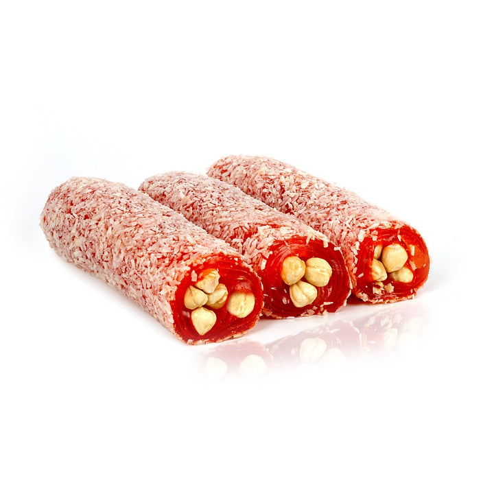 Rahat Turcesc cu Mango, Alune de Pădure și Nucă de Cocos (de post/vegan)