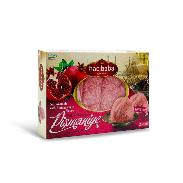 Pișmaniye cu aromă de rodie - Cotton Candy (de post/vegan)