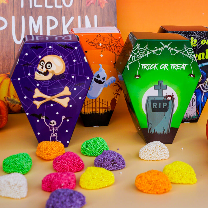 Jeleuri cu Fructe - Coffin Halooween Edition